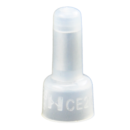 CE2 1 5 闭端端子CE-2X压线帽塑料尼龙奶嘴咀型终端快速接线端子