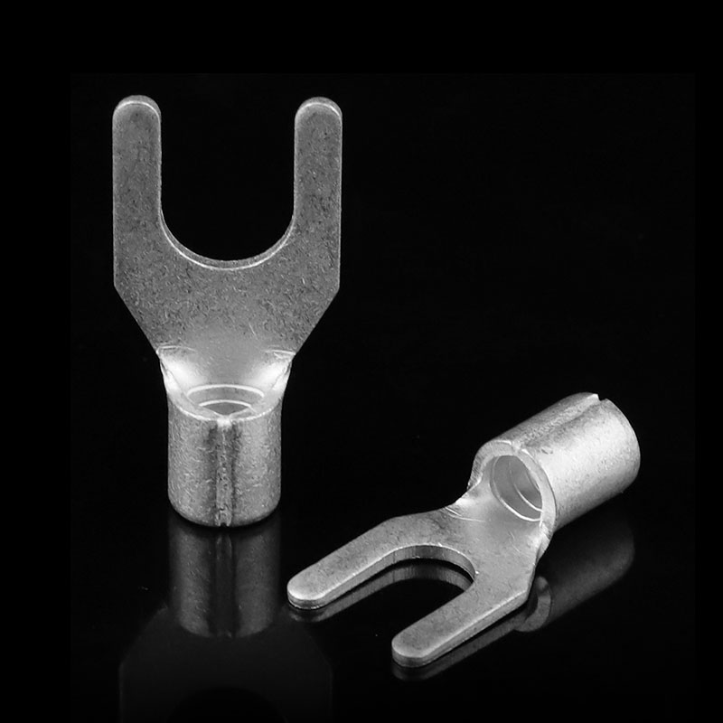 KF克艾斯SNB1.25-3叉形冷压接线端子裸端头0.5-25mm2加厚国标紫铜