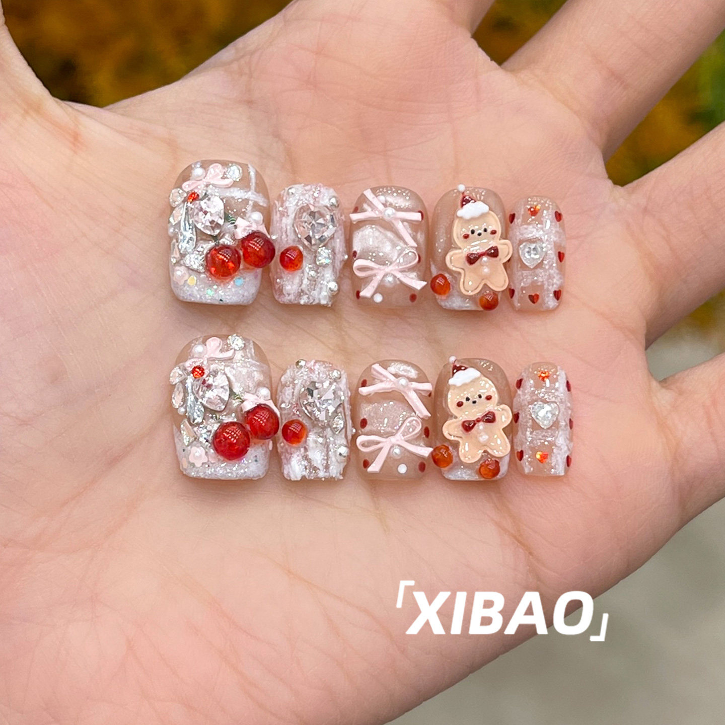 秋冬穿戴甲轻奢高级感精致绝美穿戴美甲2025新款手工爆款指甲贴片,彩妆/香水/美妆工具,穿戴甲/甲片,淘宝优惠券,粉丝福利购,淘宝优惠卷