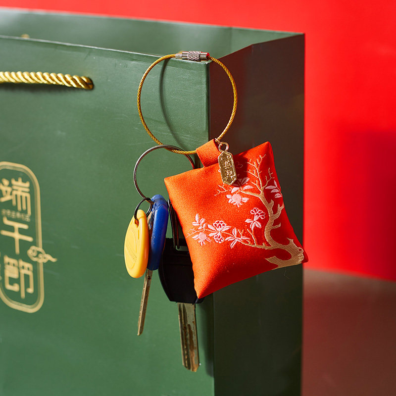 DRAGON BOAT FESTIVAL SACHET SACHET EMPTY BAG TASSEL SACHET WORMWOOD MOSQUITO REPELLENT CLOTH BAG INDOOR CAR PENDANT