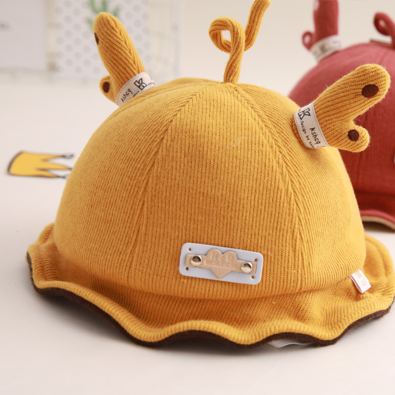 宝宝渔夫帽子春秋季可爱超萌