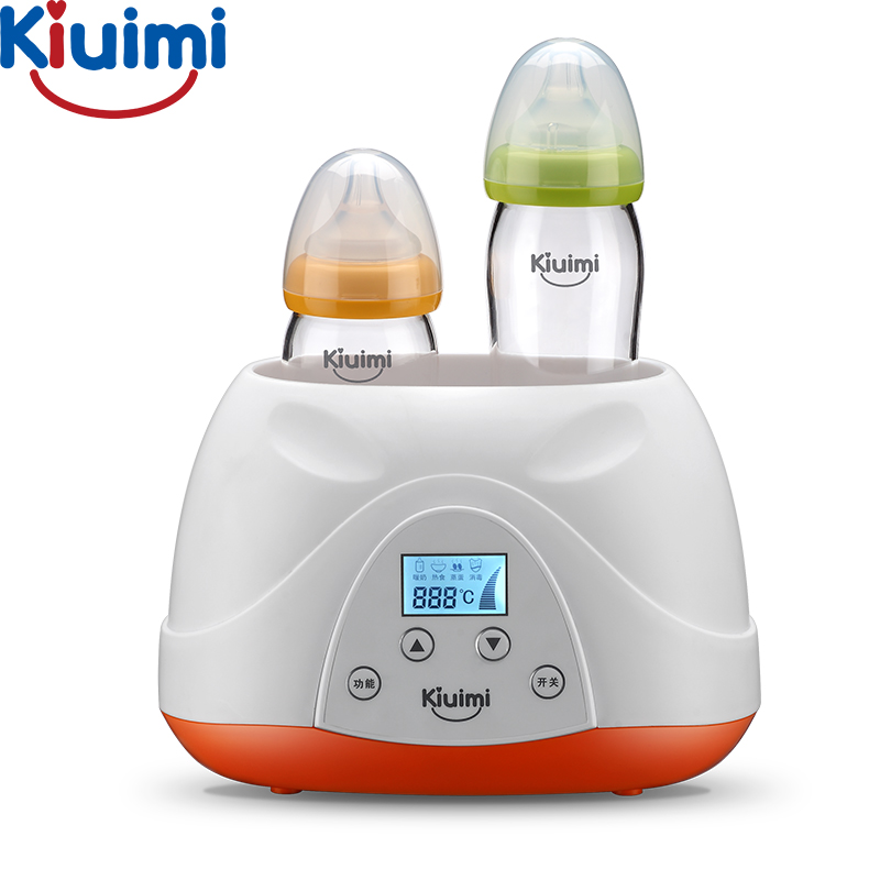 开优米KIUIMI婴儿宝宝泡奶温奶暖奶双瓶热奶器调奶器保温消毒2合1