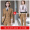 Women's - khaki suit+pants+shirt three piece set