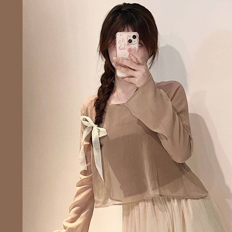 3073古典舞蹈服女飘逸中国练功基训纱衣表演身韵上衣仙气跳舞专用,运动/瑜伽/健身/球迷用品,古典舞服,淘宝优惠券,粉丝福利购,淘宝优惠卷