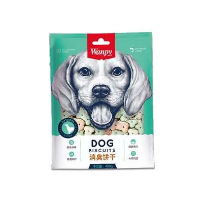 顽皮消臭400g贵宾金毛狗饼干