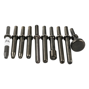 气动铆钉枪头 半空心实心铆钉锤头 鸡眼气动锤交通广告标牌铆钉头