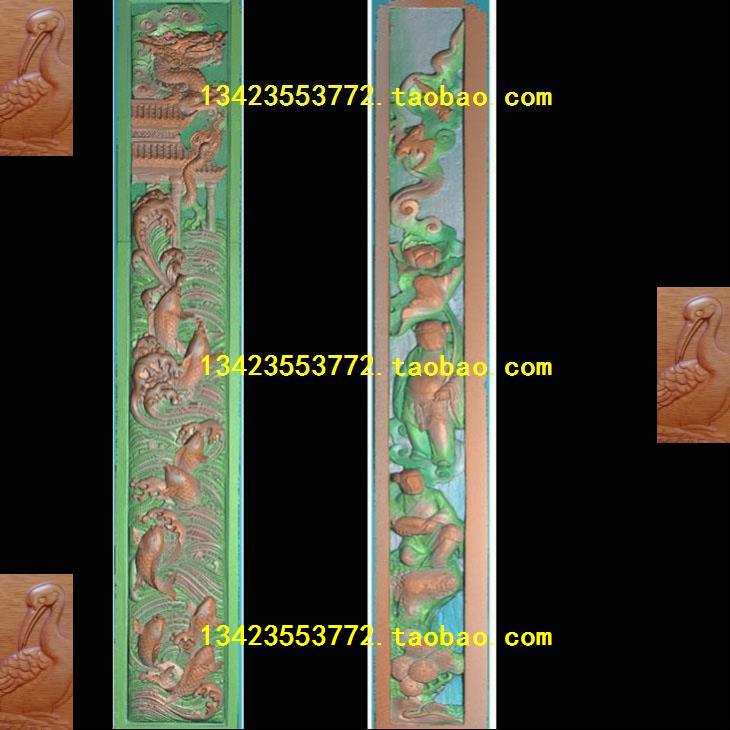 精雕图扫描古建灰度博古新款龙凤CBT山水人物200花鸟寺庙典故