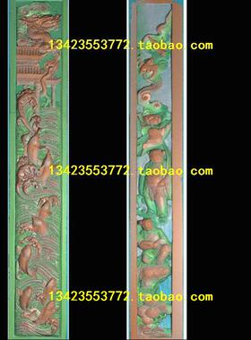 精雕图扫描古建灰度博古新款龙凤CBT山水人物200花鸟寺庙典故