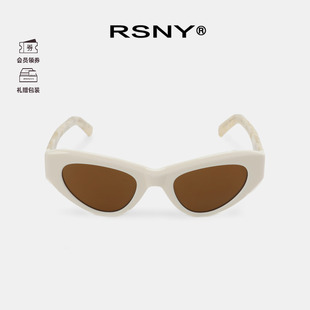 个性 SOFT猫眼太阳眼镜欧美时尚 高级感墨镜MJ0011C Dazzling RSNY