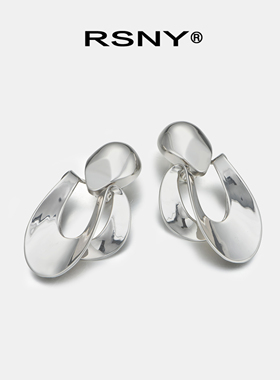 RSNY The Original亚当斯环耳环个性时髦夸张小众摩登高级感R1883