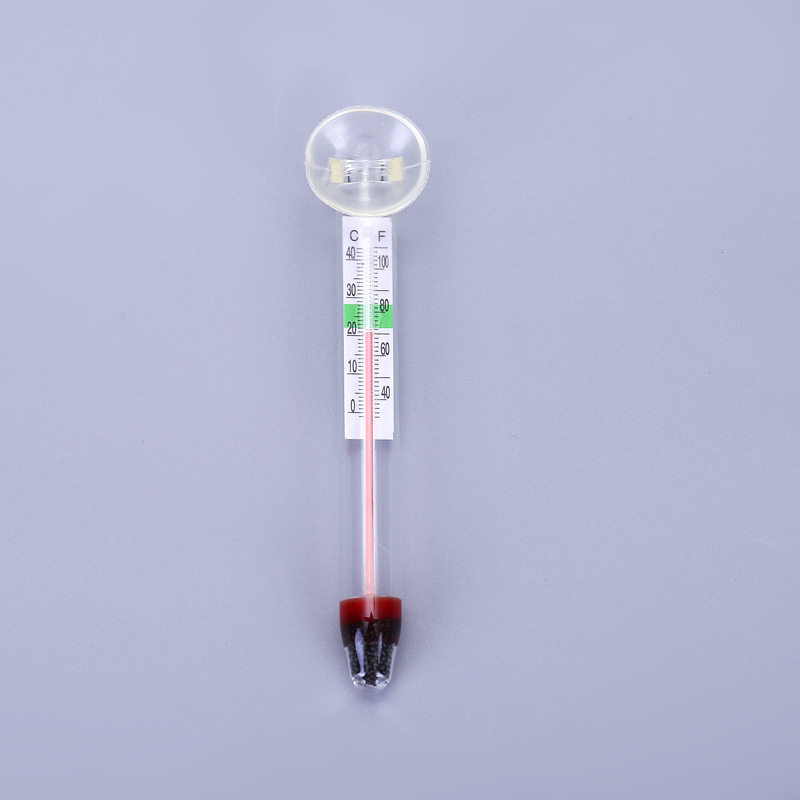 漂浮式精准水温计鱼缸小胖表测温工具实用配件水族箱温度监测推荐