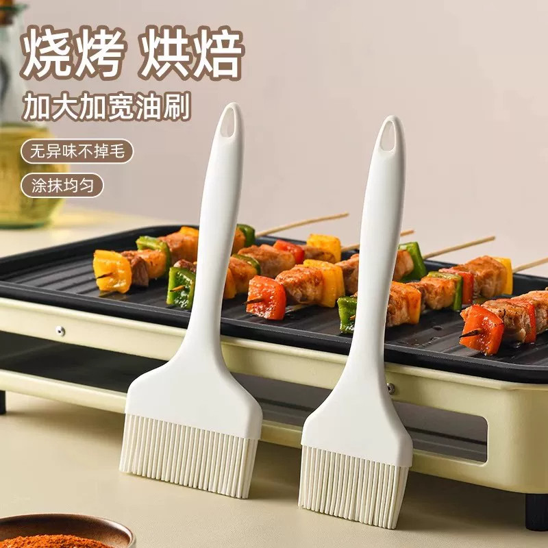 加厚硅胶耐高温不掉毛烧烤油刷