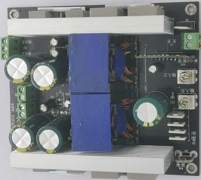 勇竹星车载户外DC24V转±66V 1KW推挽升压开关电源可驱动IR2092