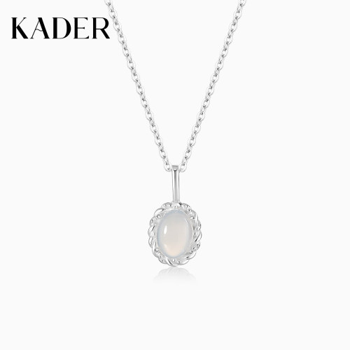 KADER开朵月光魔镜项链女简约时尚轻奢小众设计款锁骨链轻奢礼物