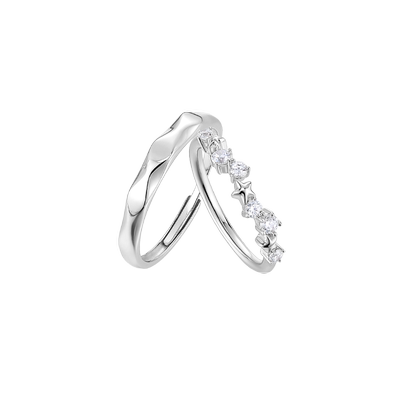 卡蒂罗流星密语情侣对戒