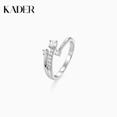 卡蒂罗流星雨戒指女925银尾戒小众设计高级感小指食指生日礼物