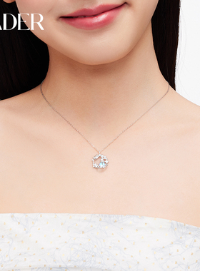 卡蒂罗小王子与玫瑰星球项炼女925银轻奢小众设计生日礼物送女友