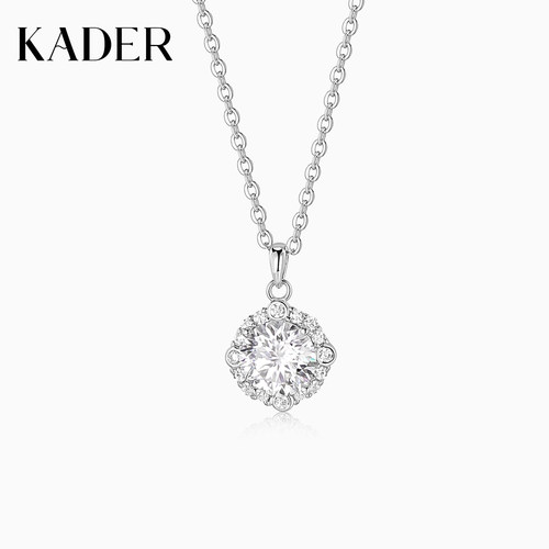 KADER开朵奇迹时刻项链女925银简约时尚小众设计款锁骨链生日礼物