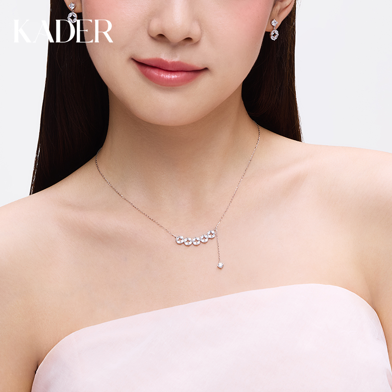 卡蒂罗财运连连项链女S925纯银轻奢小众设计锁骨链新年礼物送闺蜜