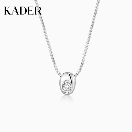 KADER开朵小福豆项链简约高级小众设计感精致锁骨链新款