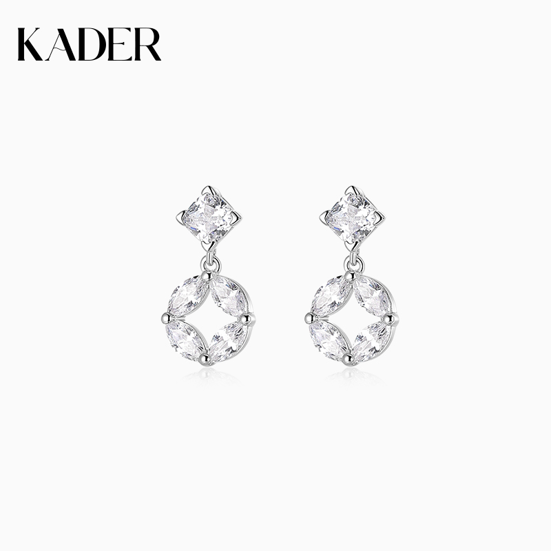 卡蒂罗圆满钱币耳钉925银耳饰女气质高级感养耳洞新年礼物送闺蜜