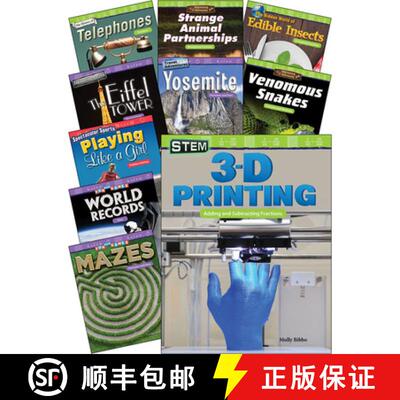 预订 Fractions, Decimals, and Measurement for Fourth Grade, 10-Book Set [9781425825348]