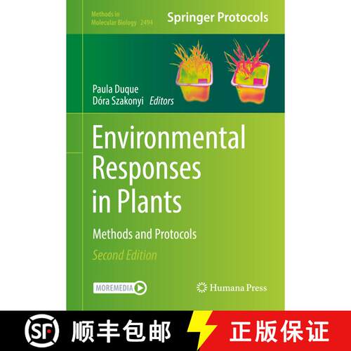 【3-4周达】精装 Environmental Responses in Plants : Methods and Protocols (Second Edition 2022) [9781071622964]