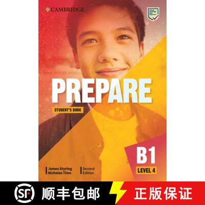 【3-4周达】剑桥考试2020 学生书级别4 Prepare Level 4 Student's Book [9781108433303]
