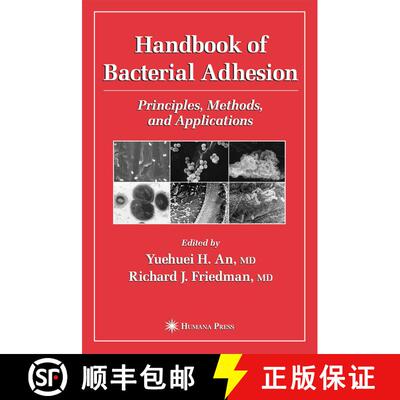 【3-4周达】精装 Handbook of Bacterial Adhesion : Principles, Methods, and Applications [9780896037946]