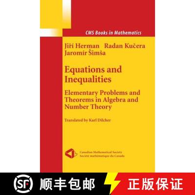 【3-4周达】Equations and Inequalities : Elementary Problems and Theorems in Algebra and Number Theory [9781461270713]