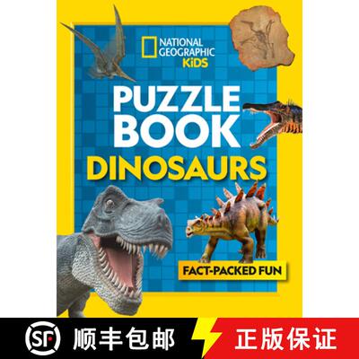 【3-4周达】Puzzle Book Dinosaurs: Brain-Tickling Quizzes, Sudokus, Crosswords and Wordsearches [9780008321505]