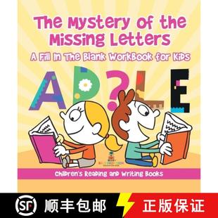 for Fill Kids Re... Children 9798869420015 the 4周达 Workbook The Missing Mystery Blank Letters