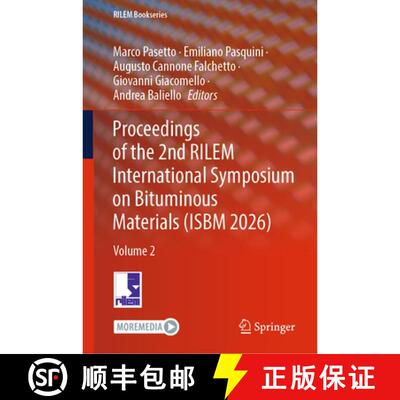 【3-4周达】精装 Proceedings of the 2nd RILEM International Symposium on Bituminous Materials (ISBM 20... [9783032306548]