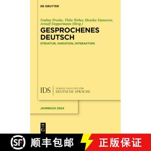 Struktur Deutsch Variation Interaktion 预订 9783111623573 Gesprochenes