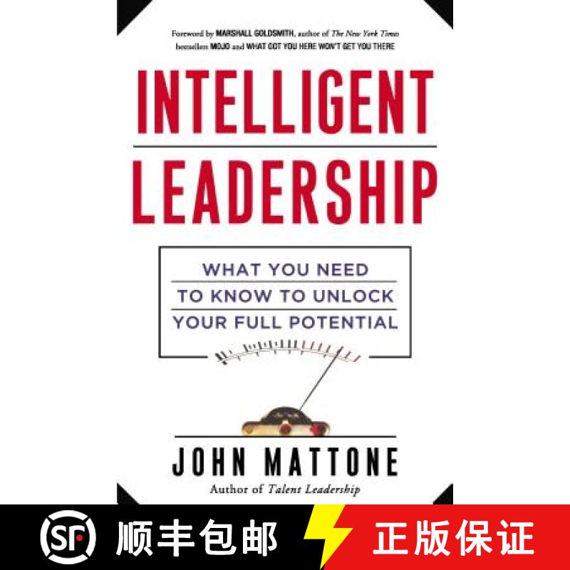【2-3周达】Intelligent Leadership: What You Need to Know to Unlock Your Full Potential [9780814439371]
