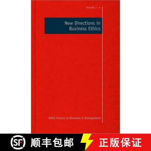 预订 精装 New Directions in Business Ethics [9780857029881]