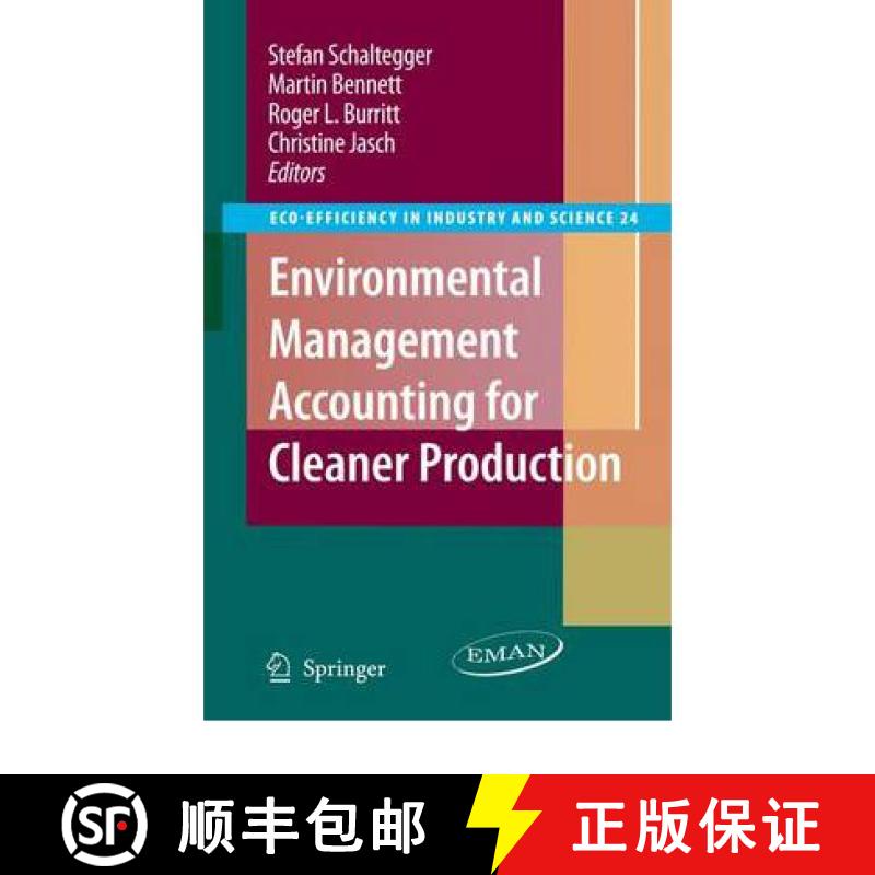 【3-4周达】Environmental Management Accounting for Cleaner Production [9789048180264]