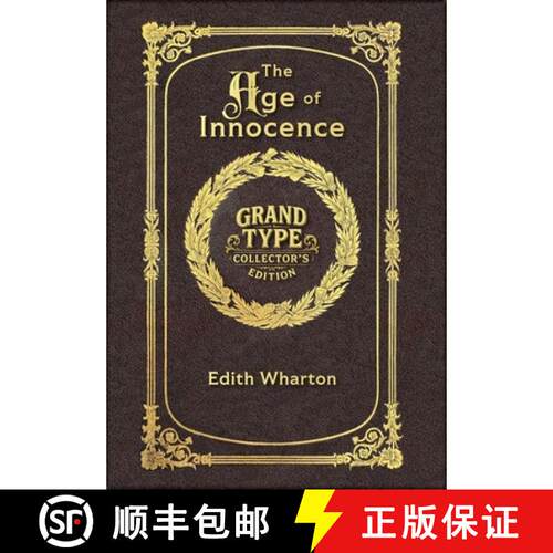 【3-4周达】精装 Large Print - The Age of Innocence - Grand Type Collector's Edition - Matte Hardcover... [9781834123486]