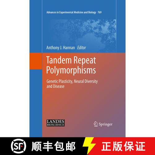 【3-4周达】Tandem Repeat Polymorphisms : Genetic Plasticity, Neural Diversity and Disease (Softcover ... [9781493954483]