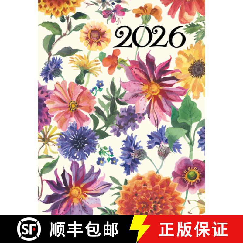 【2-3周达】2026 Emma Bridgewater Garden Flowers Deluxe Diary Planner [9781529828429]