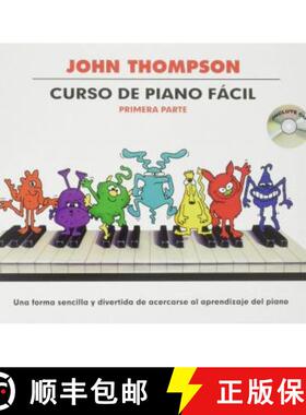 【3-4周达】Thompson Curso De Piano Facil aEURO Primera Parte [9781785582035]