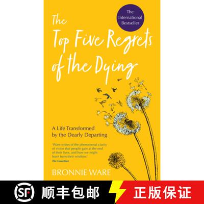 【2-3周达】Top Five Regrets of the Dying: A Life Transformed by the Dearly Departing [9781401956004]