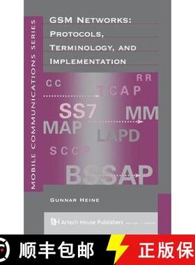 【3-4周达】GSM Networks: Protocols, Terminology & Implementa- Tion [9780890064719]