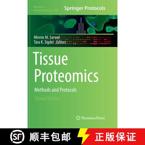 【3-4周达】Tissue Proteomics: Methods and Protocols (Softcover reprint of the original 2nd ed. 2018) [9781493993048]