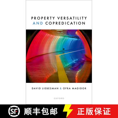 【3-4周达】精装 Property Versatility and Copredication [9780192894236]