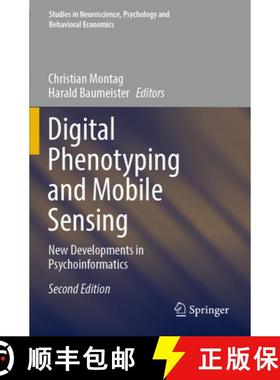 【3-4周达】Digital Phenotyping and Mobile Sensing : New Developments in Psychoinformatics (Second Edi... [9783030985486]