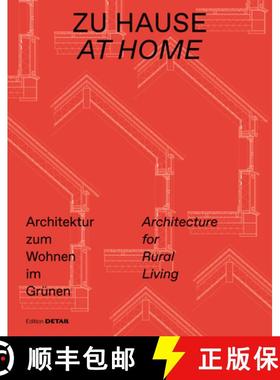 【3-4周达】Zu Hause / At Home : Architektur zum Wohnen im Grünen / Architecture for Rural Living [9783955535544]