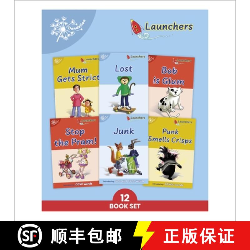 【3-4周达】Phonic Books Dandelion Launchers Units 8-10 (Consonant blends and digraphs) : Decodable bo... [9781907170348]