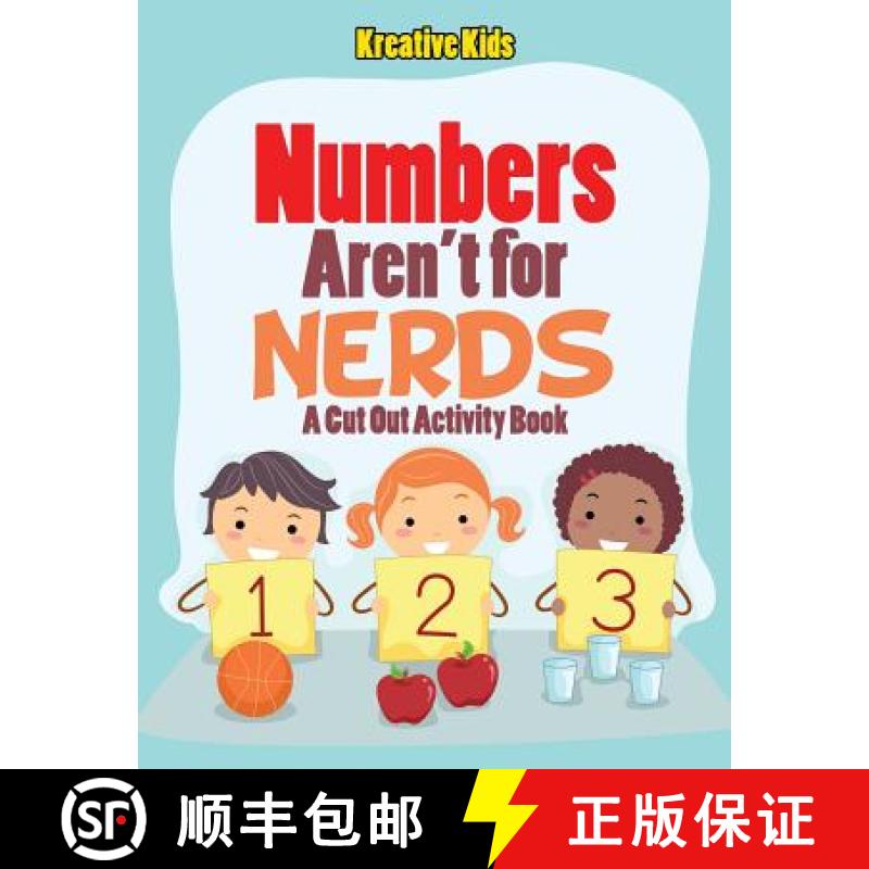 【3-4周达】Numbers aren't for Nerds: A Cut Out Activity Book [9781683770107]