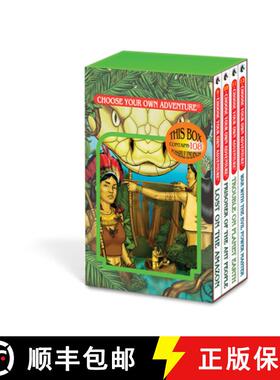 【3-4周达】Choose Your Own Adventure 4-Book Boxed Set #3 (Lost On The Amazon , Prisoner Of The Ant Pe... [9781933390963]